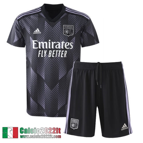 Maglia Calcio Olympique Lione Terza Bambini 2022 2023