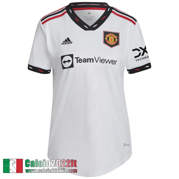 Maglia Calcio Manchester United Seconda Donna 2022 2023