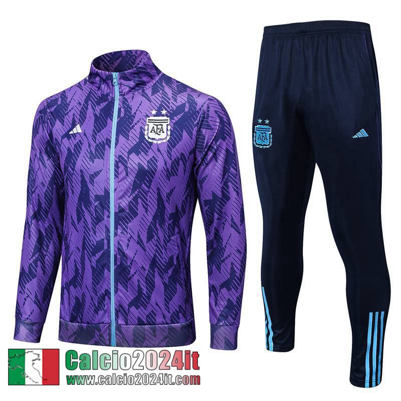 Argentina Full Zip Giacca Porpora Uomo 22 23 JK632