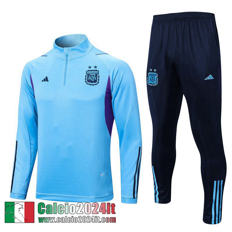 Argentina Tute Calcio cielo blu Uomo 22 23 TG556