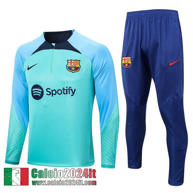 Barcellona Tute Calcio blu verde Uomo 22 23 TG557