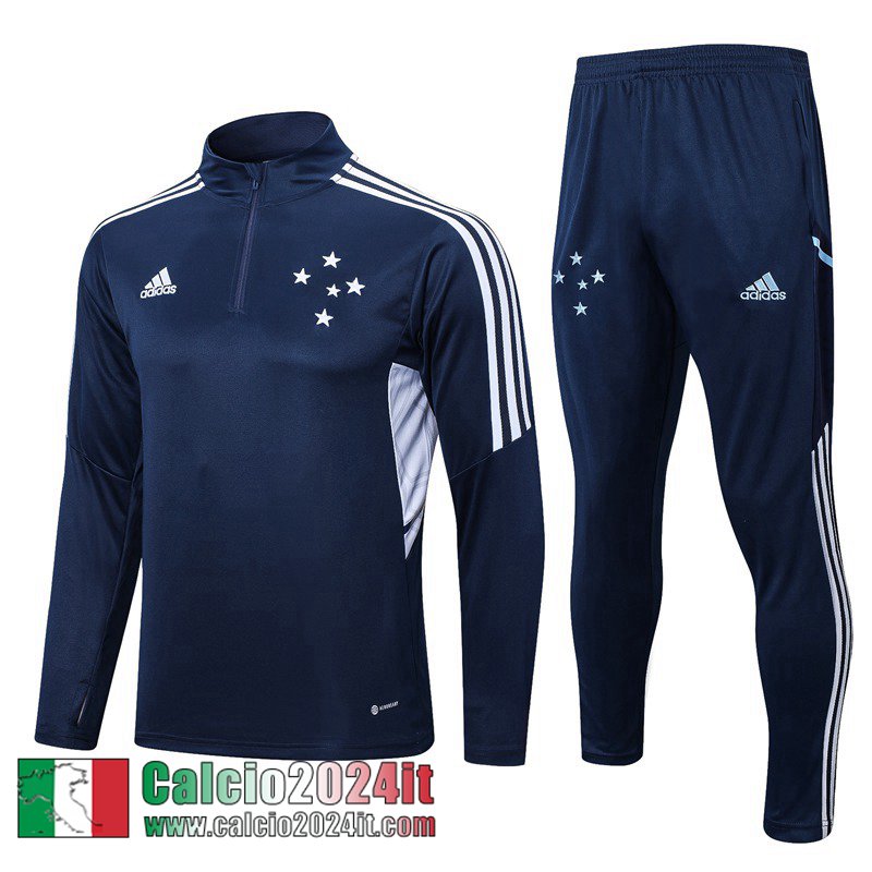 Cruzeiro Tute Calcio blu Uomo 22 23 TG559