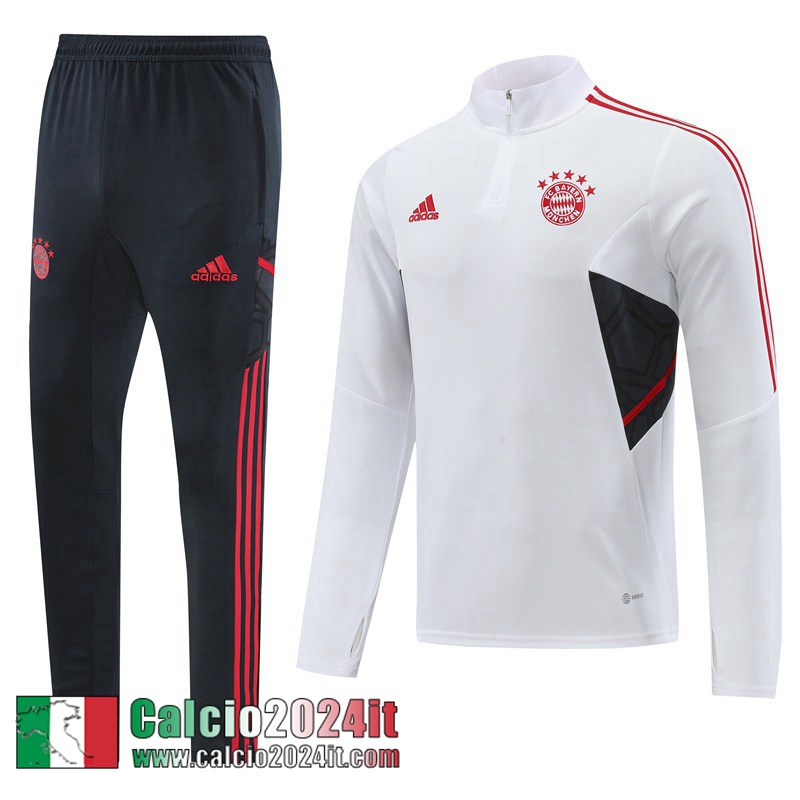 Bayern Monaco Tute Calcio Bianco Uomo 22 23 TG580