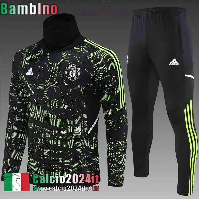 Manchester United Tute Calcio camuffare Bambini 22 23 TK506