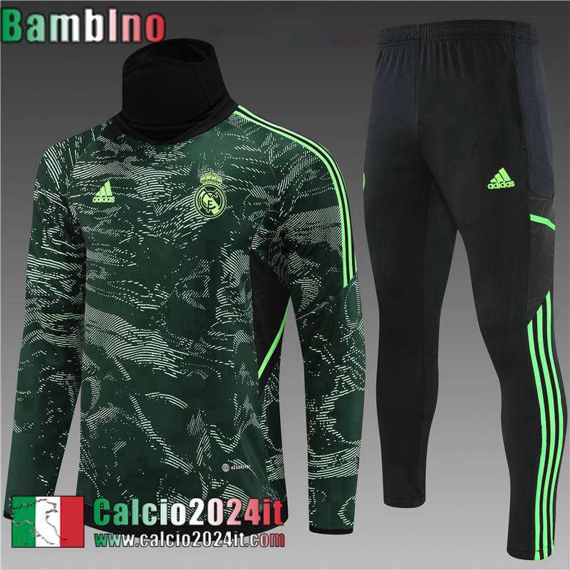 Real Madrid Tute Calcio camuffare Bambini 22 23 TK507