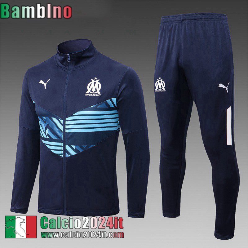 Marsiglia Full Zip Giacca blu Bambini 22 23 TK523