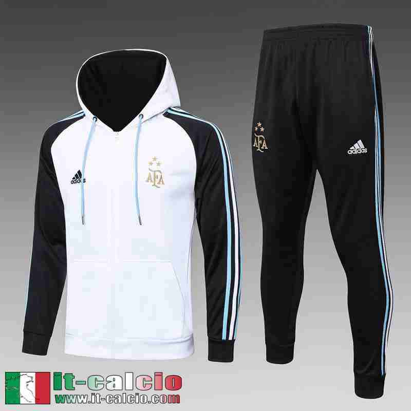 Full Zip Giacca Argentine Bianco Uomo 2022 2023 JK673