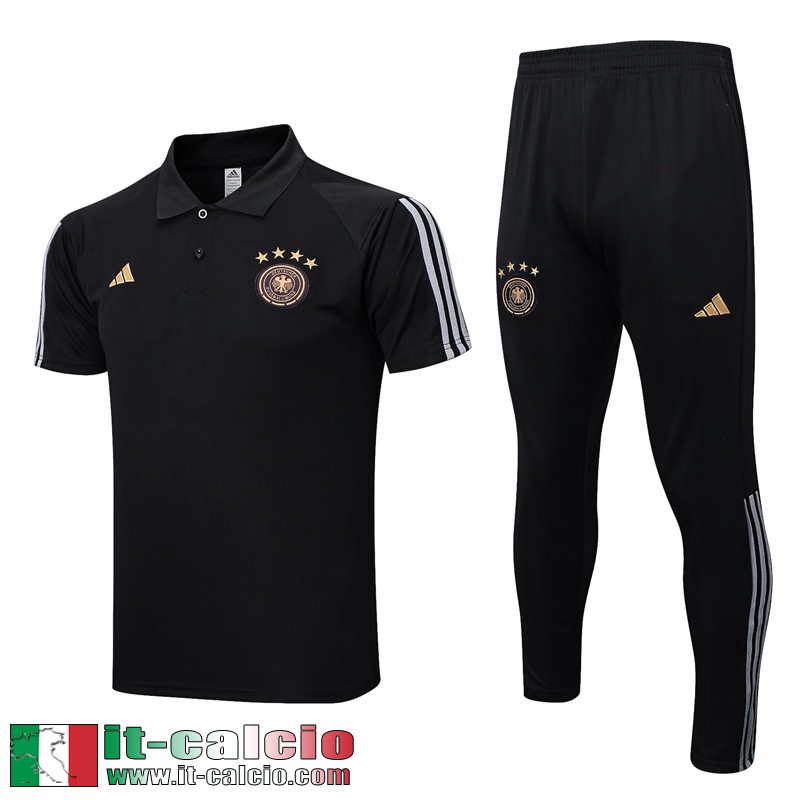 Polo Shirts Allemagne nero Uomo 2022 2023 PL618