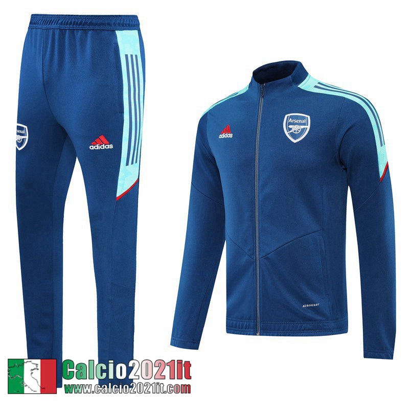 Arsenal Full Zip Giacca blu Uomo 2022 2023 JK311