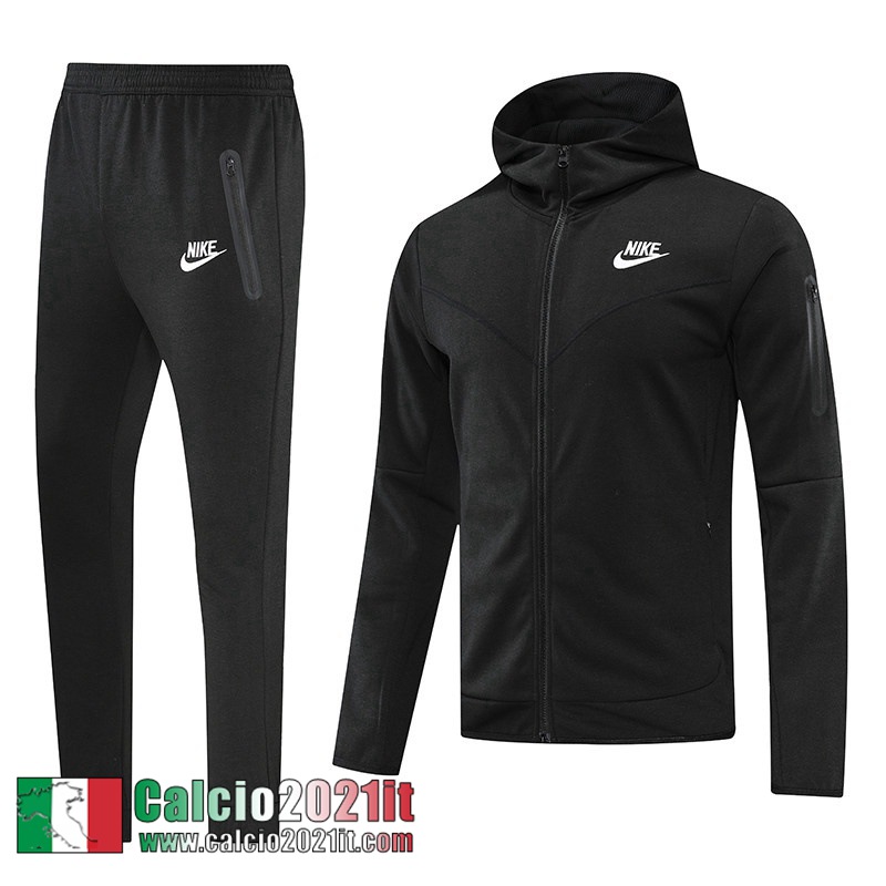 Sport Full Zip Hoodie - Giacca Nero Uomo 2022 2023 JK324