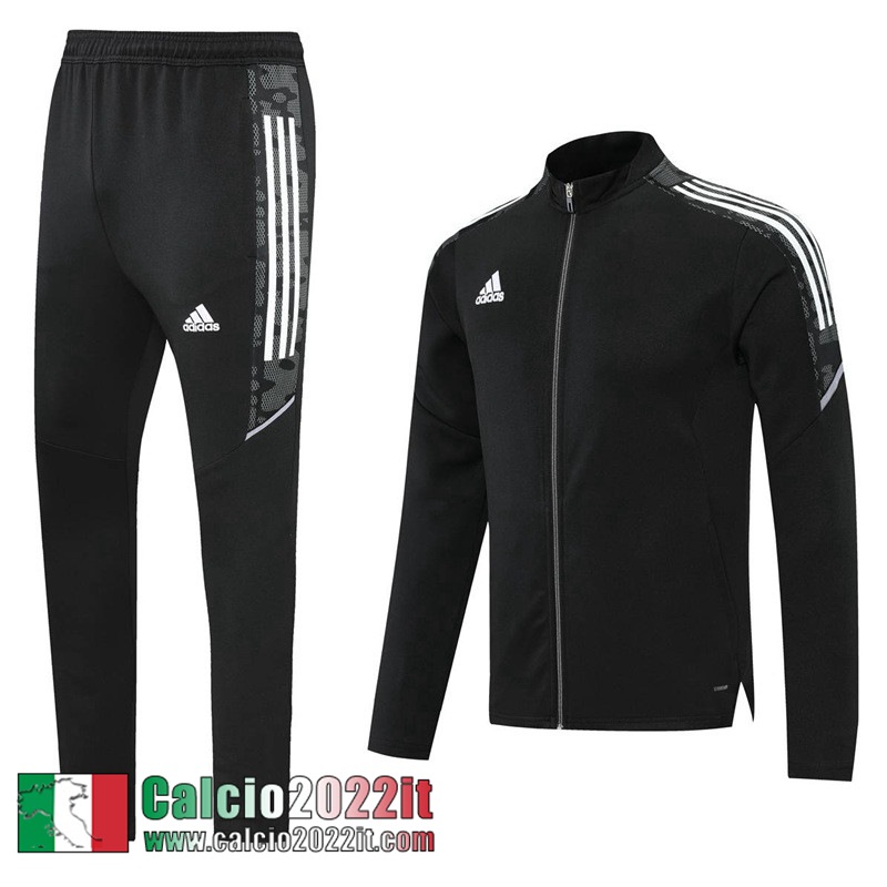 Sport Full Zip Giacca Nero Uomo 2022 2023 JK351