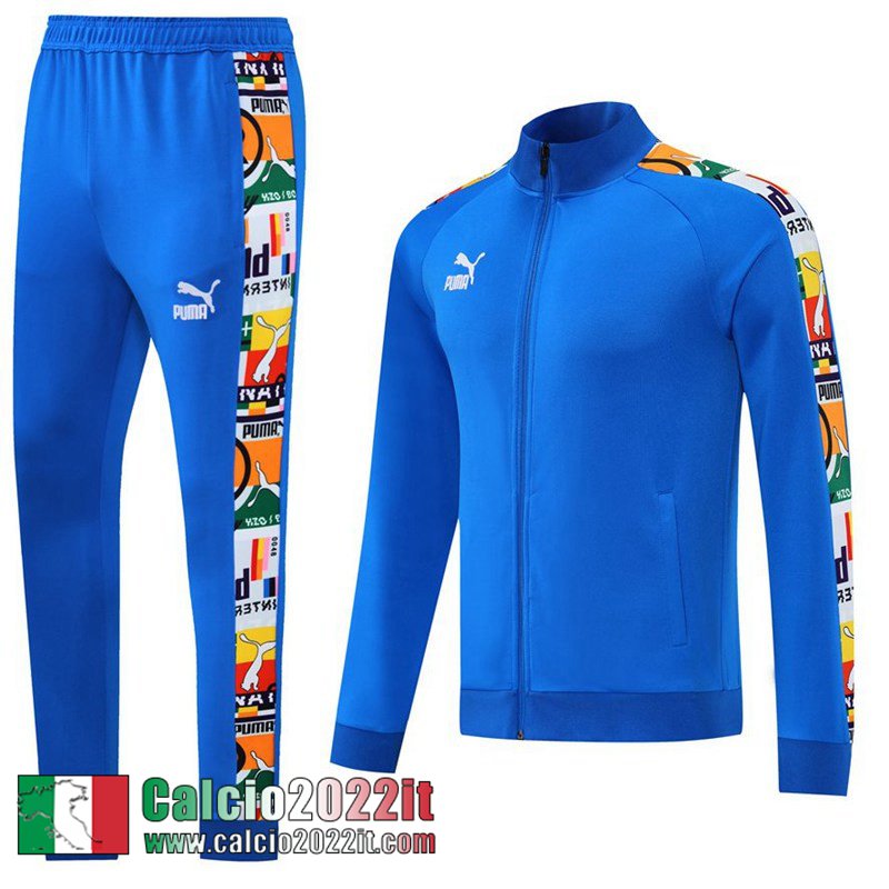 Sport Full Zip Giacca blu Uomo 2022 2023 JK368