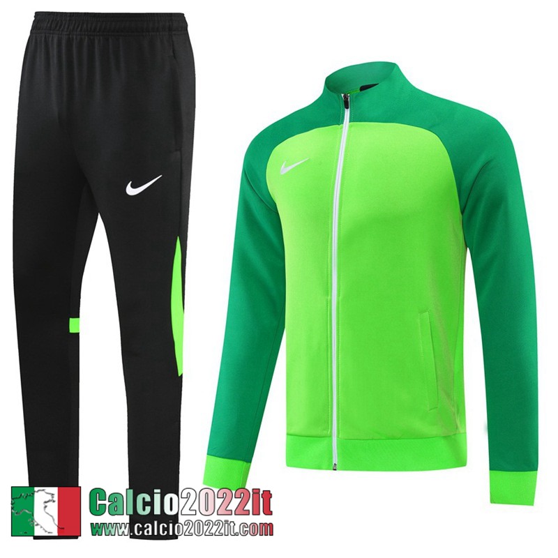 Sport Full Zip Giacca verde Uomo 2022 2023 JK372