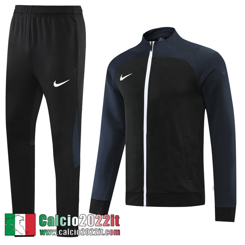 Sport Full Zip Giacca Nero Uomo 2022 2023 JK373