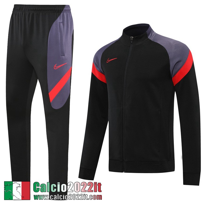 Sport Full Zip Giacca Nero Uomo 2022 2023 JK379