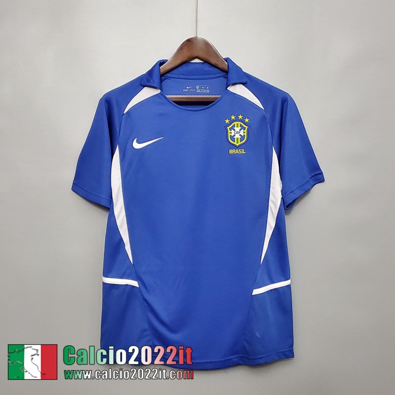 Brasile Maglia Calcio Seconda Uomo 2002 FG116