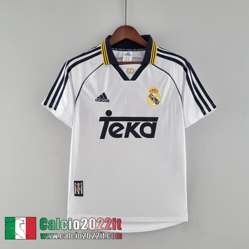 Real Madrid Maglia Calcio Prima Uomo 2000 FG135