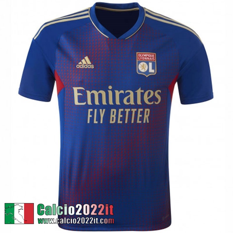 Olympique Lione Maglia Calcio Quarto stadio Uomo 2021 2022