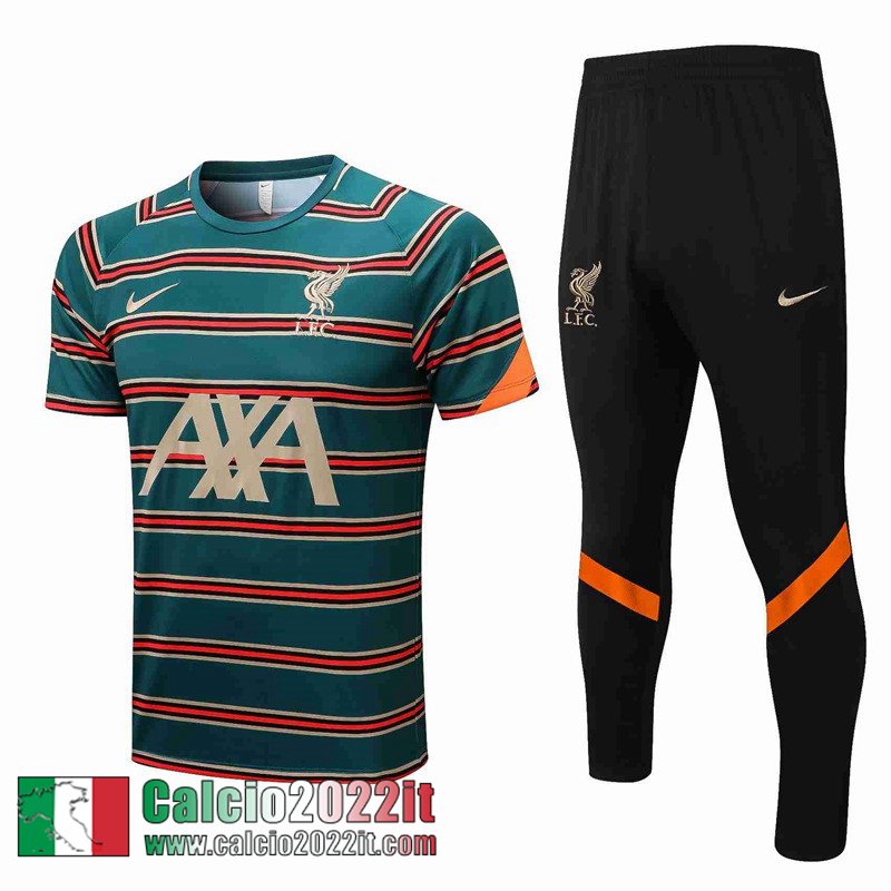 Liverpool T-Shirt verde Uomo 2021 2022 PL400