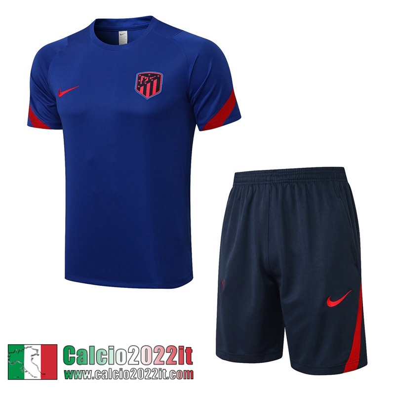 Atletico Madrid Senza maniche blu navy Uomo 2021 2022 PL434