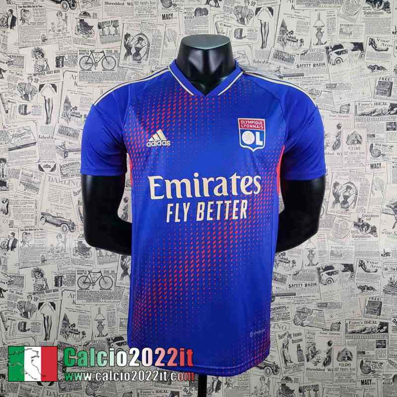 Olympique Lione T-Shirt blu Uomo 2022 2023 PL390