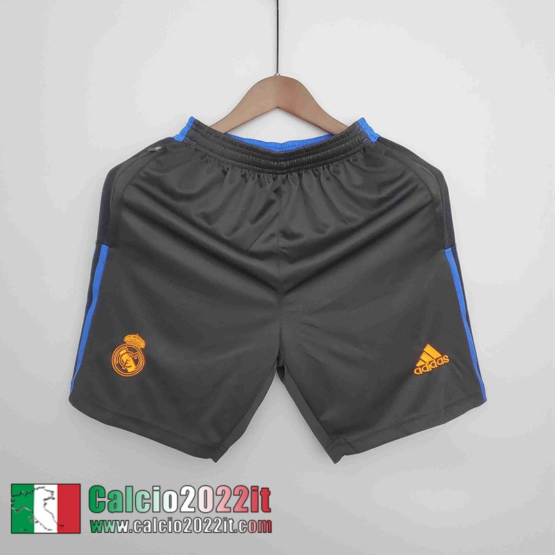 Real Madrid Pantaloncini Calcio Nero Uomo 2021 2022 DK119