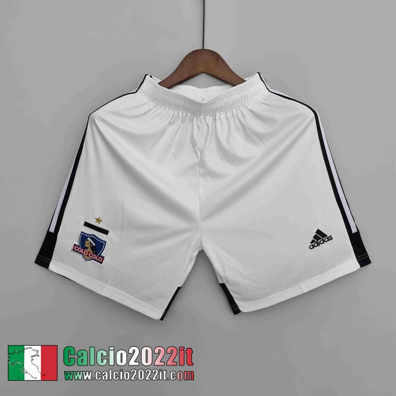 colo colo Pantaloncini Calcio Bianco Uomo 2022 2023 DK126