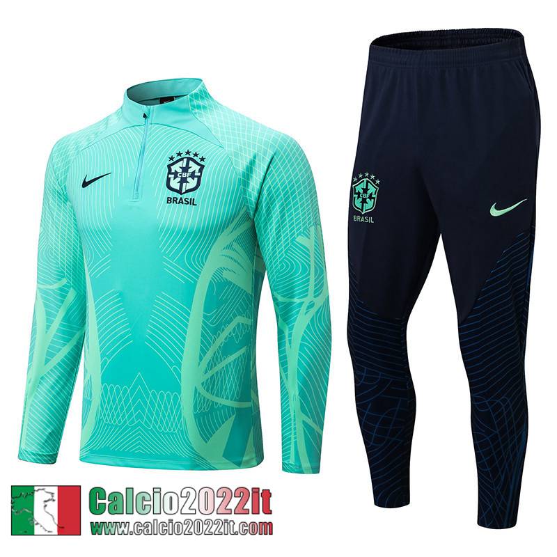 Brasile Tute Calcio verde Uomo 2022 2023 TG245