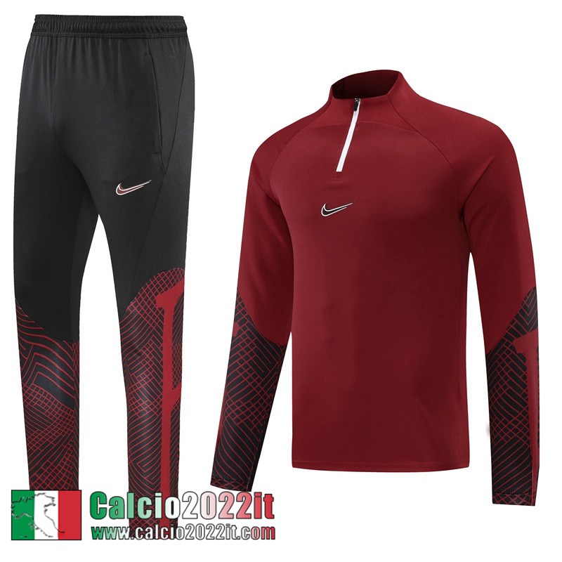 Sport Tute Calcio rosso scuro Uomo 2022 2023 TG269