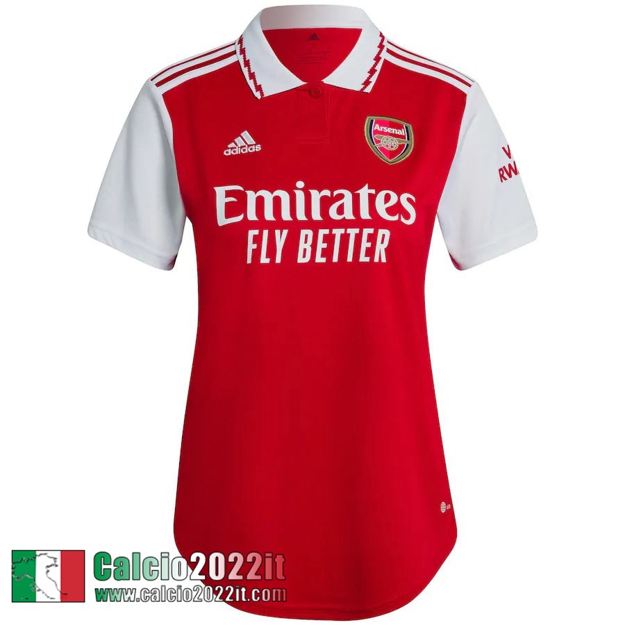 Arsenal Maglia Calcio Prima Donna 2022 2023