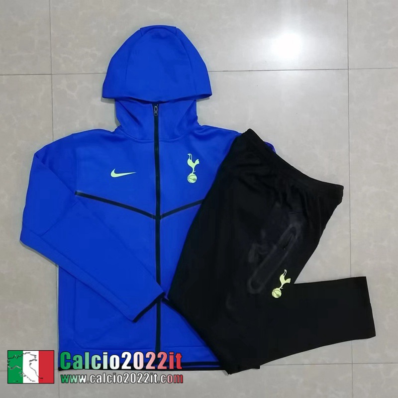 Tottenham Full Zip Hoodie - Giacca blu Uomo 2022 2023 JK421