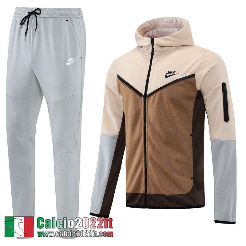 Sport Full Zip Hoodie - Giacca Marrone Uomo 2022 2023 JK398