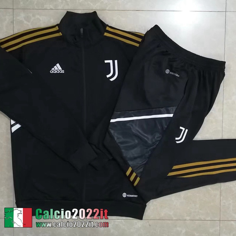 Juventus Full Zip Giacca Nero Uomo 2022 2023 JK406