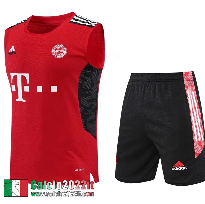 Bayern Monaco Senza maniche rosso Uomo 2022 2023 PL485