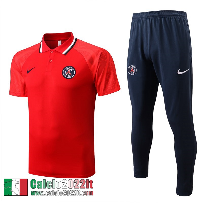 PSG Polo rosso Uomo 2022 2023 PL563