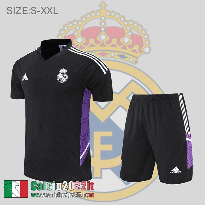 Real Madrid Polo Nero Uomo 2022 2023 PL579