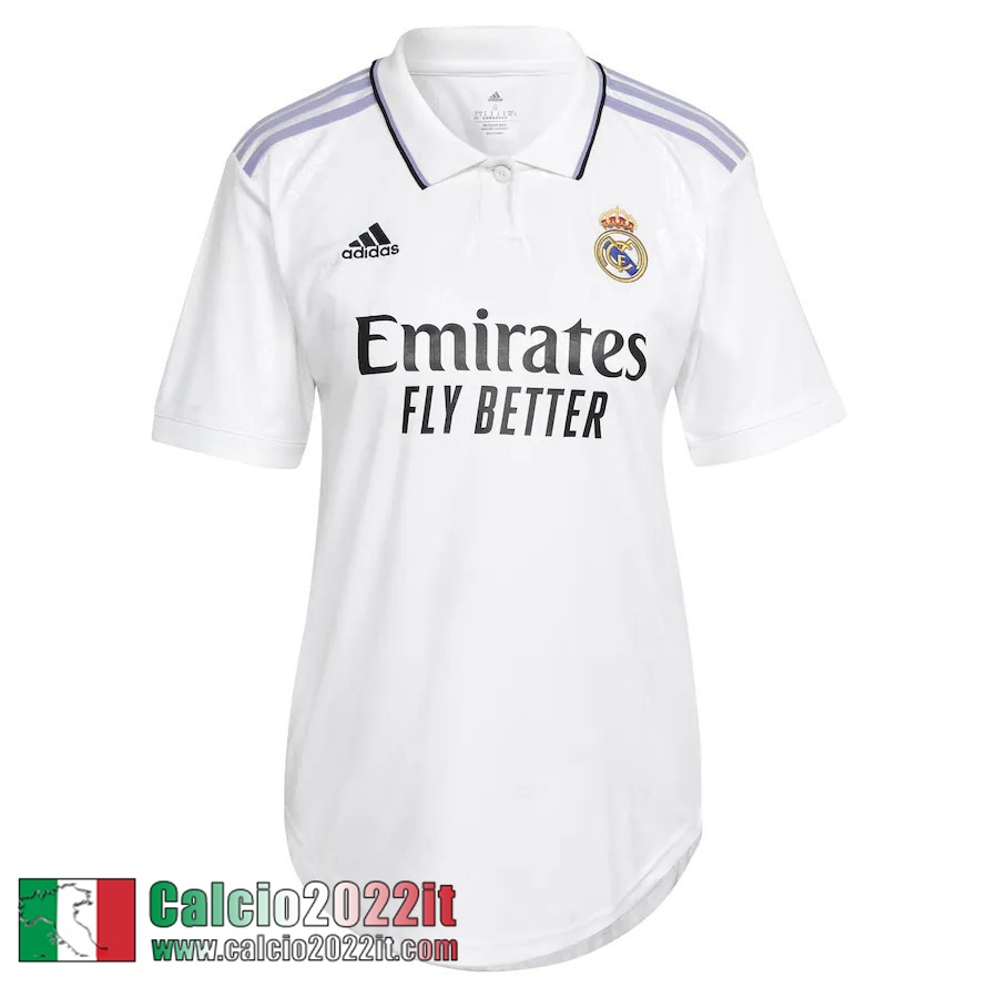 Real Madrid Maglia Calcio Prima Donna 2022 2023