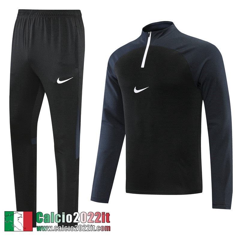 Sport Tute Calcio Nero Uomo 2022 2023 TG298