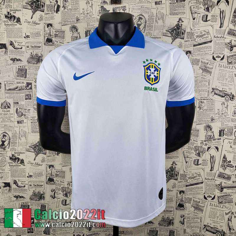 Brasile Maglia Calcio Bianco Uomo 2019 AG01