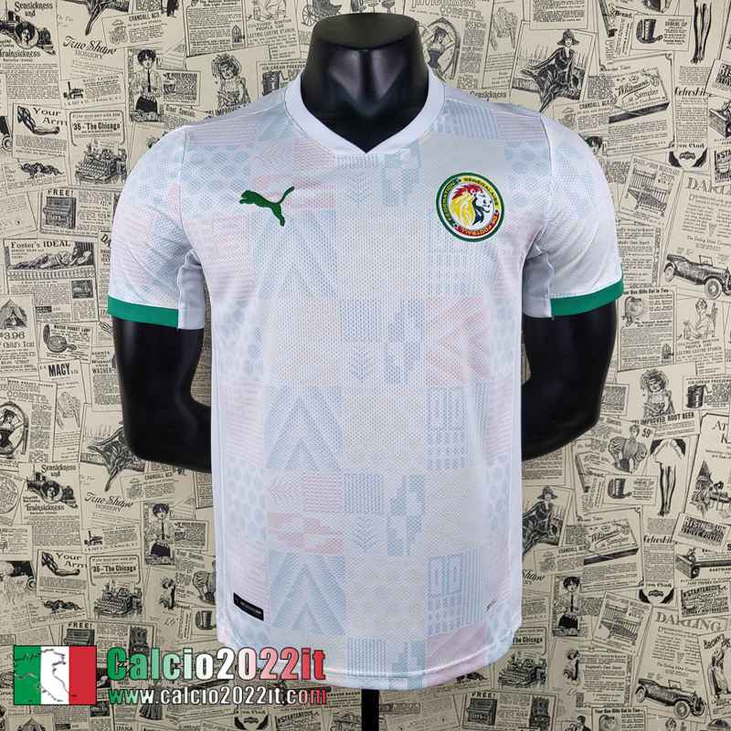 Senegal Maglia Calcio Bianco Uomo AG03