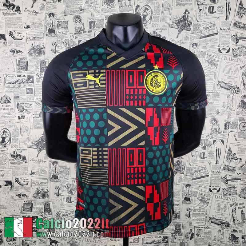 Senegal Maglia Calcio Nero Uomo AG11