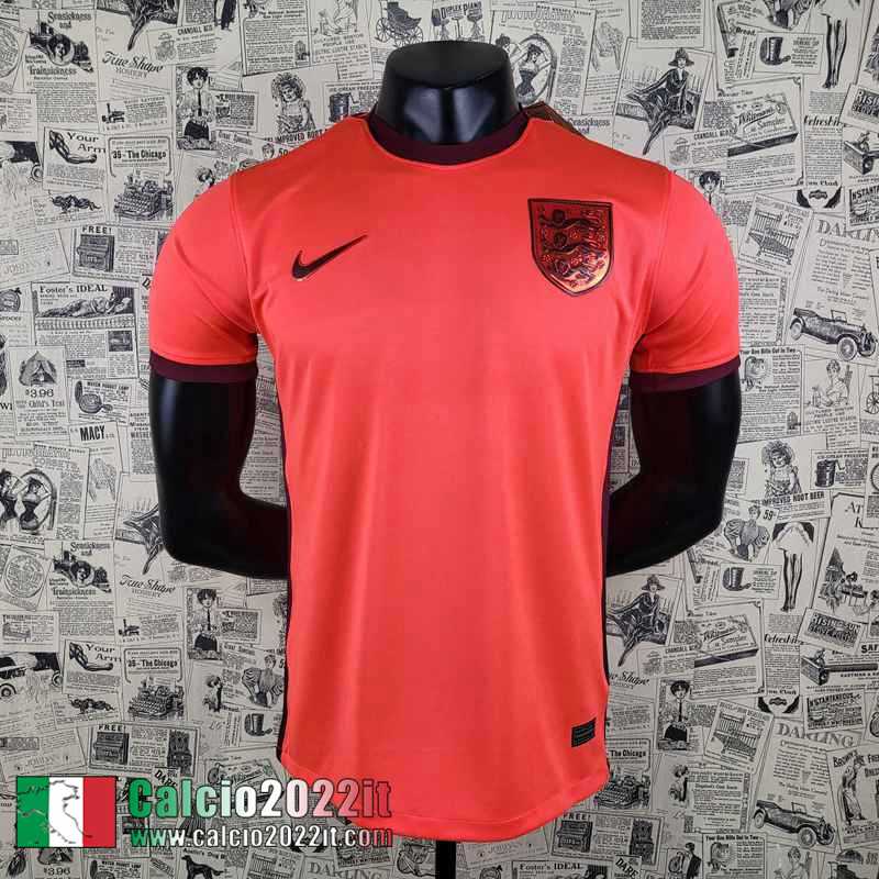 Inghilterra Maglia Calcio Coppa del Mondo Rosso Uomo 2022 AG13