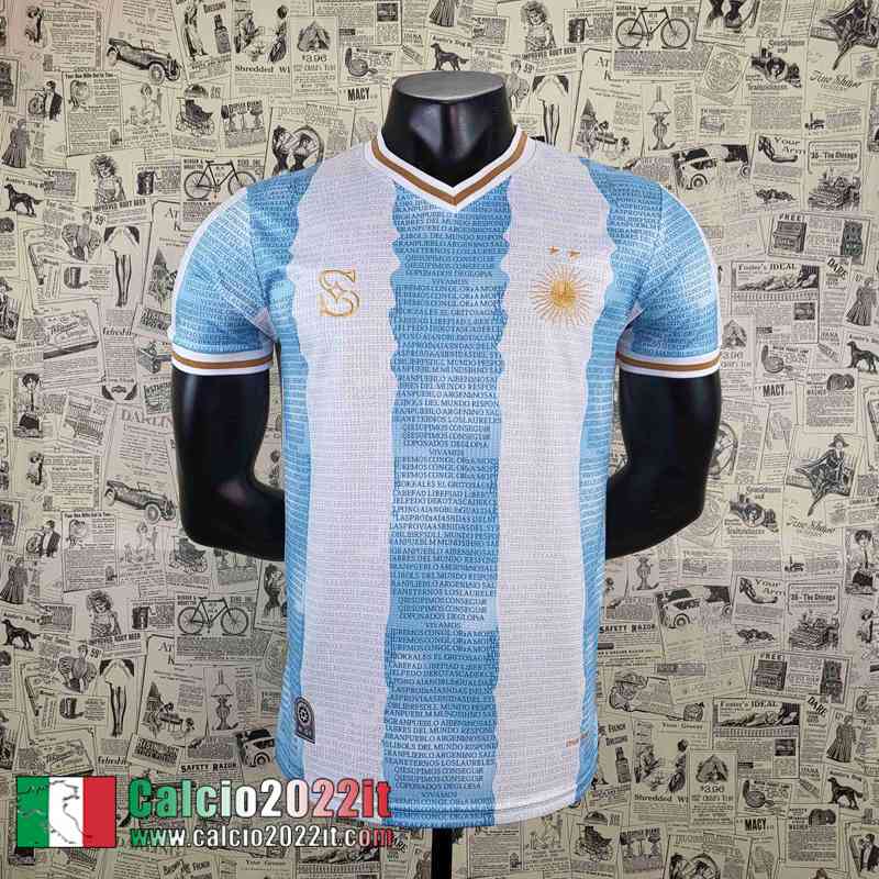 Argentina Maglia Calcio edizione speciale Uomo 2022 2023 AG79