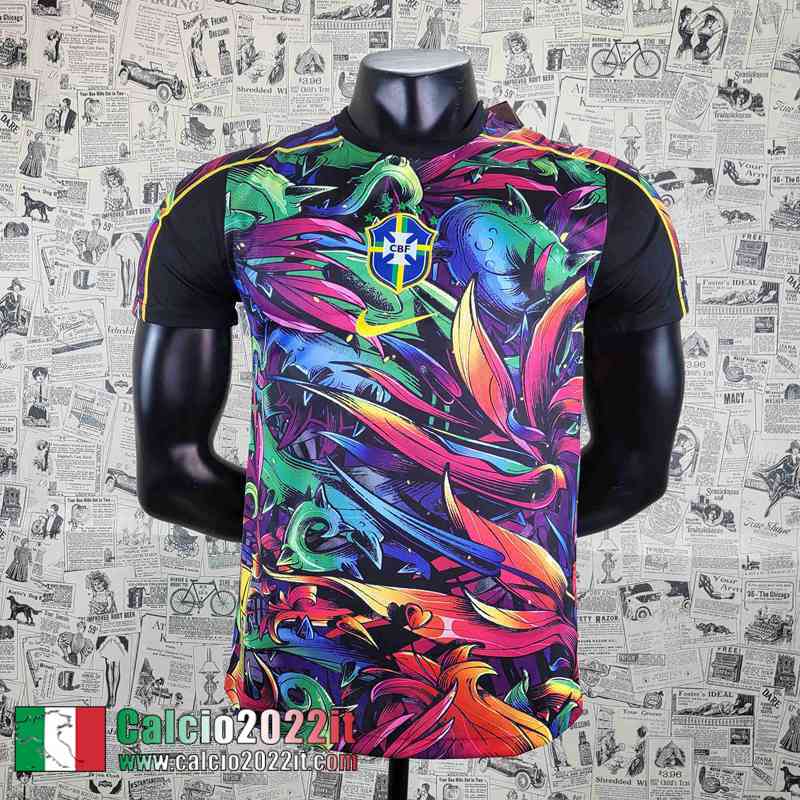 Brasile Maglia Calcio Colore Uomo 2022 2023 AG83