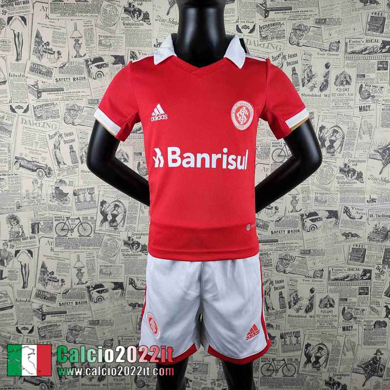 Internacional Maglia Calcio Prima Bambini 2022 2023 AK14