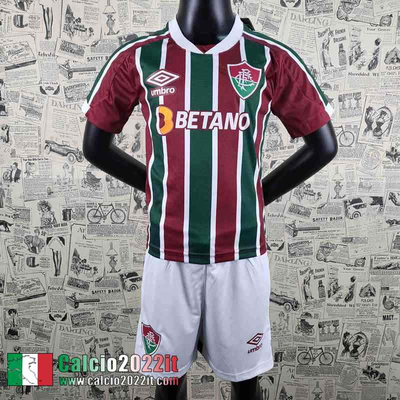 Fluminense Maglia Calcio Prima Bambini 2022 2023 AK30