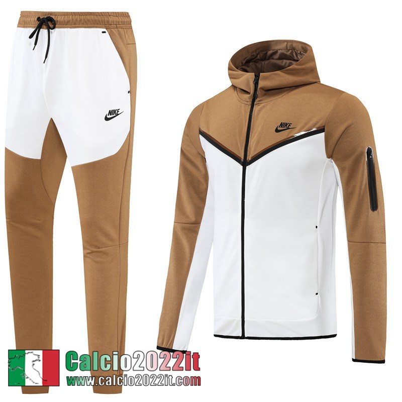 Sport Full Zip Hoodie - Giacca bianco cachi Uomo 2022 2023 JK478