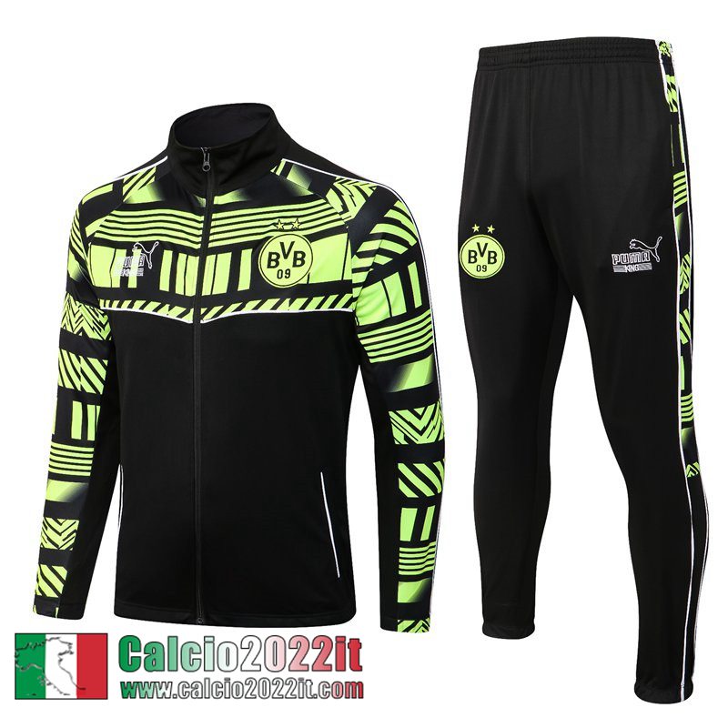 Dortmund Full Zip Giacca blu verde Uomo 2022 2023 JK484