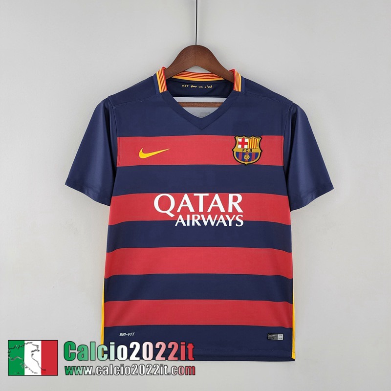 Barcellona Retro Maglia Calcio Prima Uomo 15 16 FG153