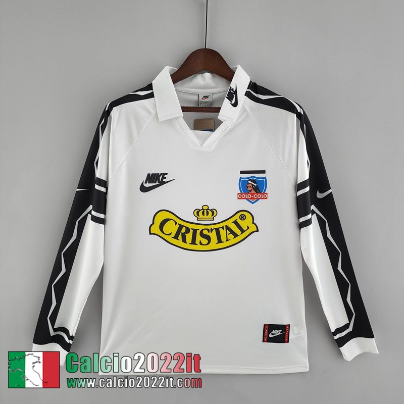 Colo Colo Retro Maglia Calcio Prima Uomo Manga Larga 1995 FG161